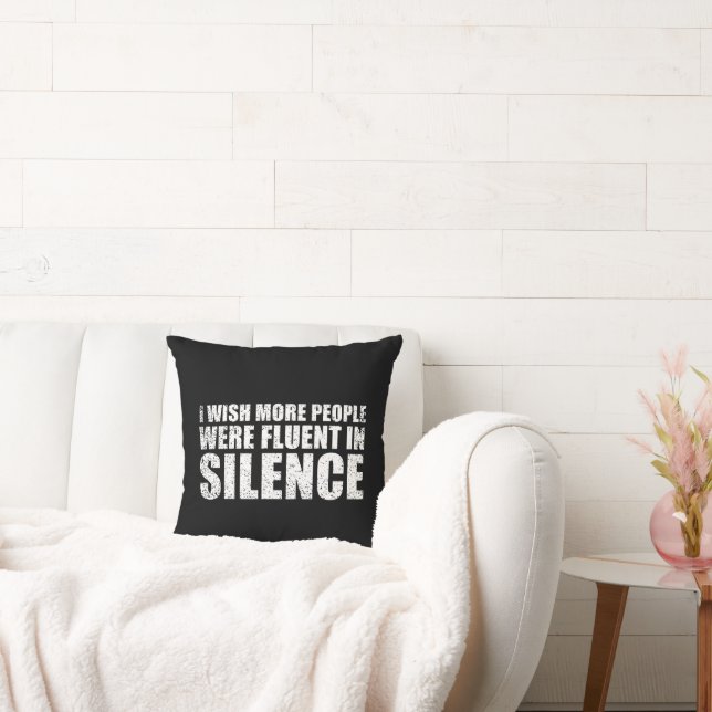 Funny sarcastic quotes adult humour sarcasm cushion (Couch)