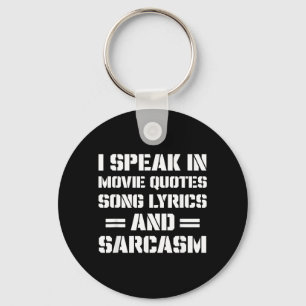 Funny Sarcastic Saying Gifts For Men Women Humour Key Ring