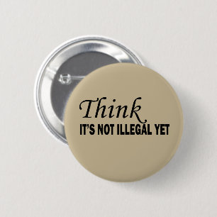 Funny sarcastic sayings  6 cm round badge