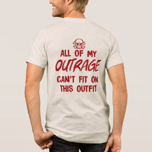 Funny Sarcastic Sayings Adult Dark-Humour Tri-Blend Shirt