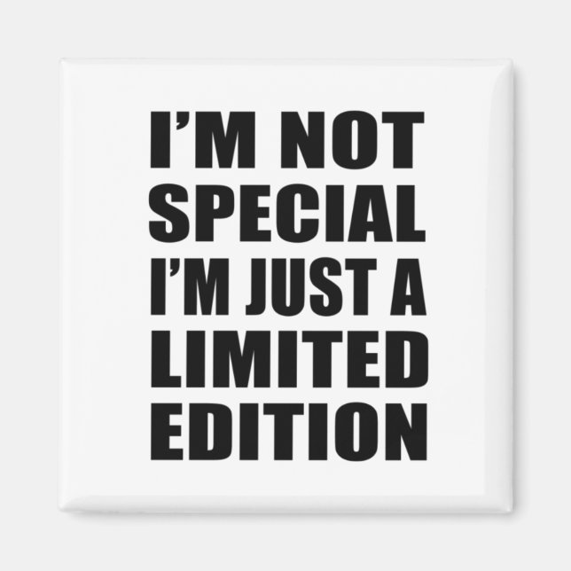 Funny sarcastic sayings adult humour introvert magnet (Front)