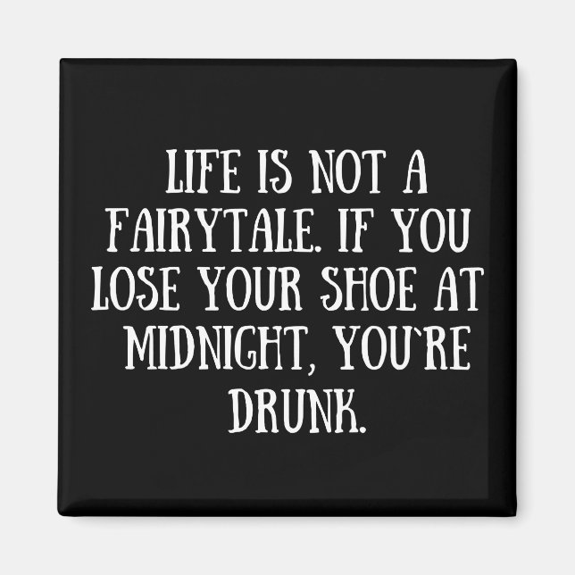 Funny sarcastic sayings famous quotes magnet (Front)