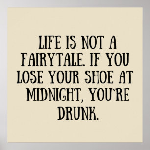 Funny sarcastic sayings famous quotes poster