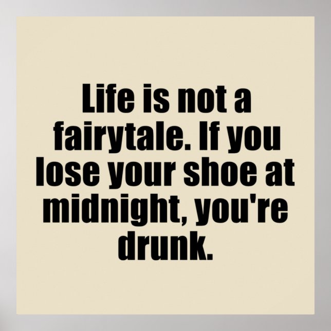 Funny sarcastic sayings famous quotes sarcasm poster (Front)