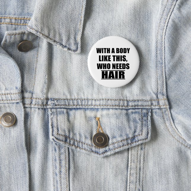 Funny sarcastic sayings humour sarcasm 6 cm round badge (In Situ)