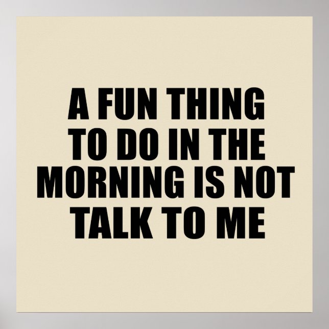 Funny sarcastic sayings introvert quotes poster (Front)