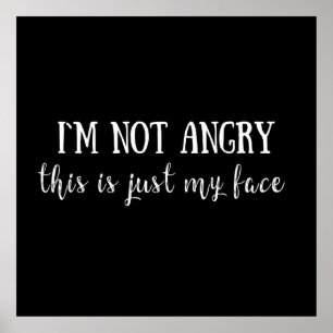 funny sarcastic sayings poster