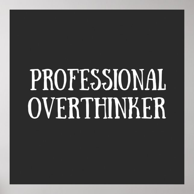 funny sarcastic sayings poster (Front)