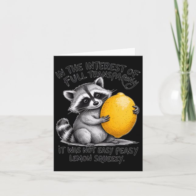 Funny Sarcastic Speak The Truth Offensive Quote Card (Front)