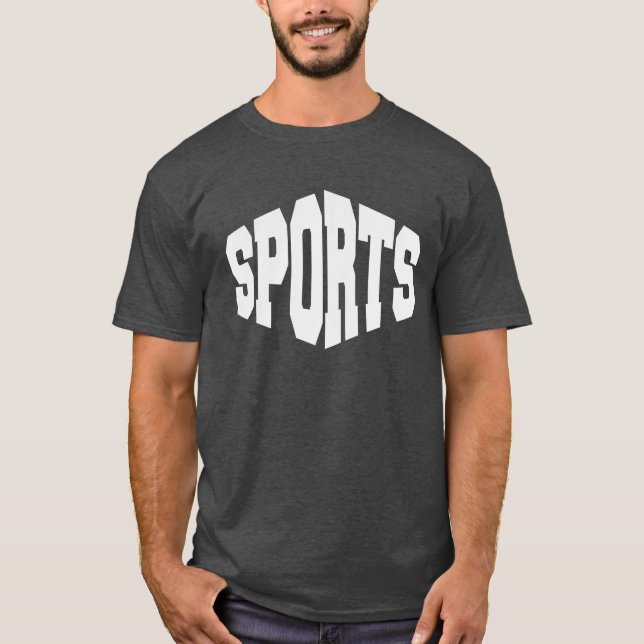 Funny Sarcastic Sports T-Shirt (Front)
