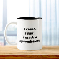 Funny Sarcastic Spreadsheet Cute Office