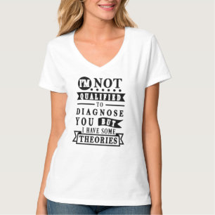 Funny Sarcastic Typography T-Shirt