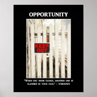 Funny Sarcastic When One Door Closes