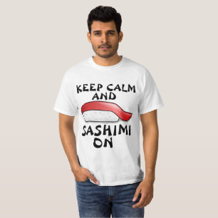 Funny SASHIMI (Sushi) t-shirts
