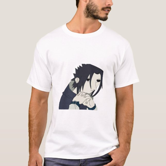  Funny "Sasook" Sasuke Brooding Meme T-shirt (Front)