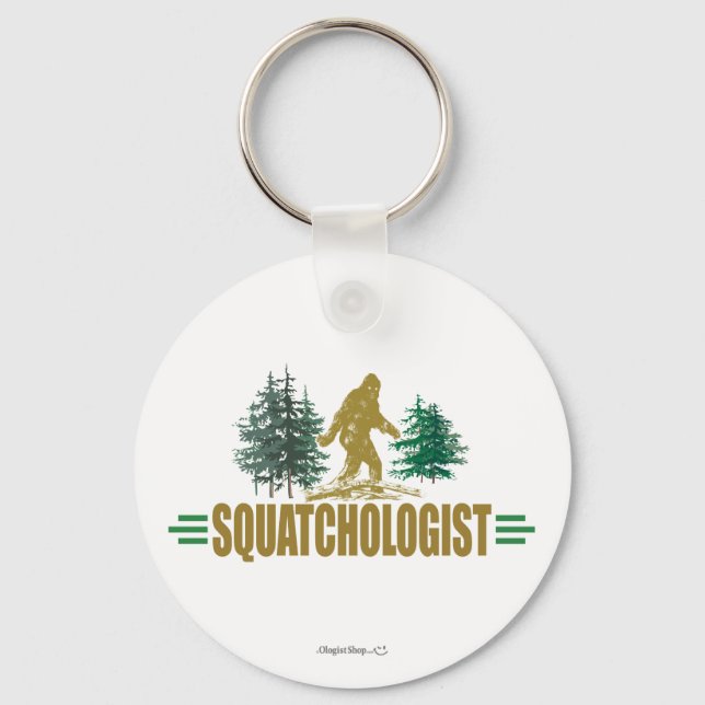 Funny Sasquatching, Sasquatch Hunter's Key Ring (Front)