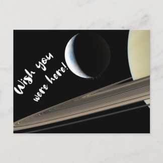 Funny Saturn Postcard