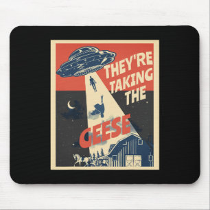 Funny Save Our Pets They're Taking The Geese Trump Mouse Pad