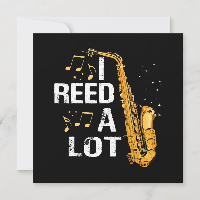 Funny Saxophone (Front)