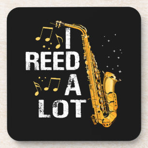 Funny Saxophone Coaster