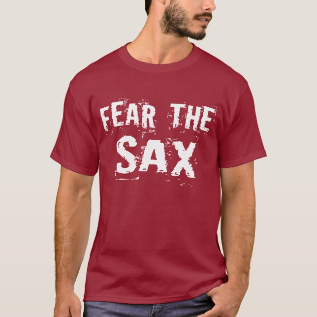 Funny Saxophone Quote T-shirt (Front)