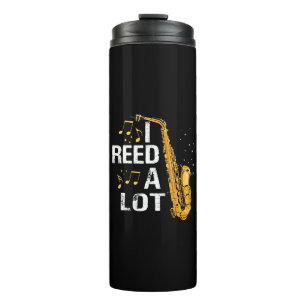 Funny Saxophone Thermal Tumbler