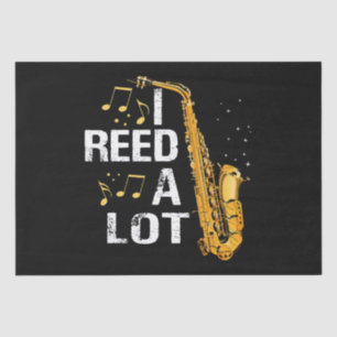 Funny Saxophone Tissue Paper
