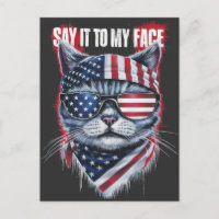 Funny Say It To My Face Funny Cat