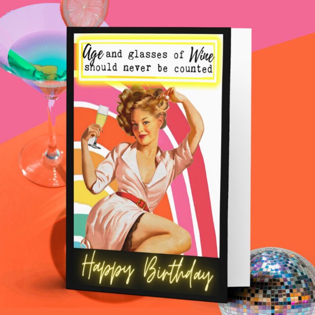 Funny Saying Birthday Card Woman Best Friend Sassy (Creator Uploaded)