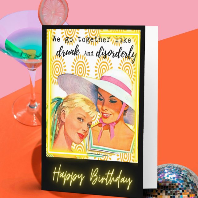Funny Saying Birthday Card Woman Best Friend Sassy (Creator Uploaded)