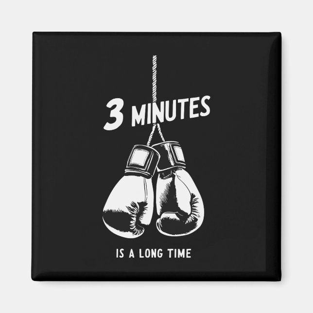 Funny Saying Boxing Kickboxing Boxing Lover Boxer  Magnet (Front)