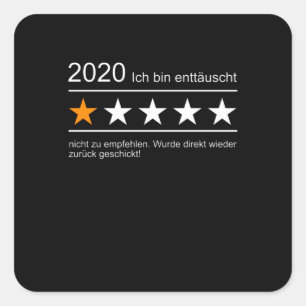 Funny Saying Gift 2020 Square Sticker