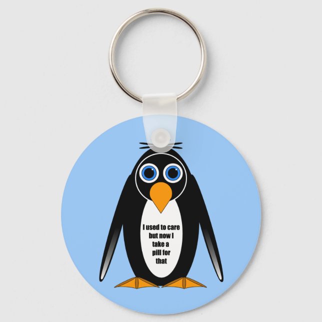 funny saying key ring (Front)