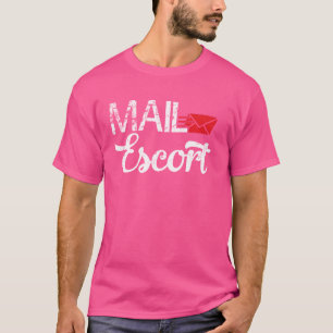 Funny Saying Mail Postman Postal Worker Men Women  T-Shirt