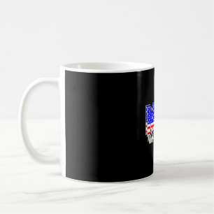 Funny saying man love freedom humourous coffee mug