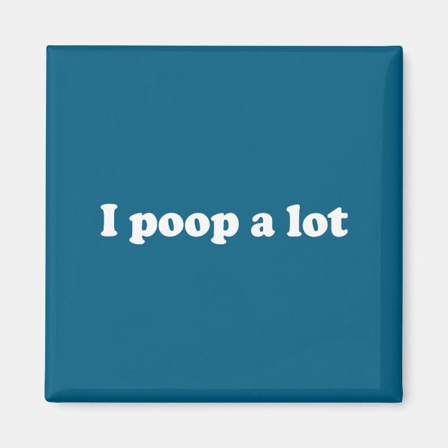 Funny Saying Meme I Op A Lot  Magnet (Front)