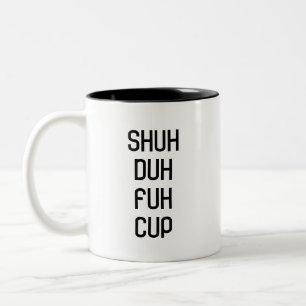Funny Saying Modern Coworker Birthday Quote Two-Tone Coffee Mug