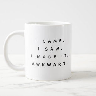 Funny Saying Modern Large Coffee Mug