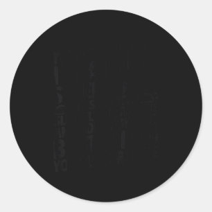 Funny Saying Quote I Am Not A Snack I'm A Full Str Classic Round Sticker