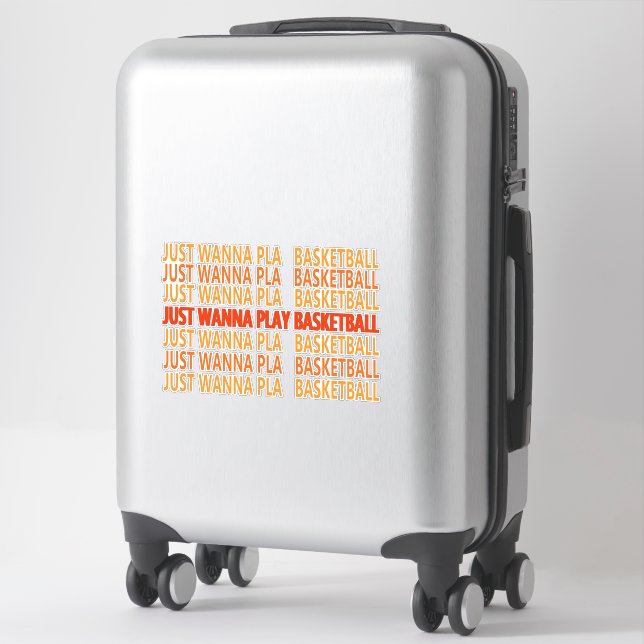 Funny sayings about basketball palyer (Suitcase)