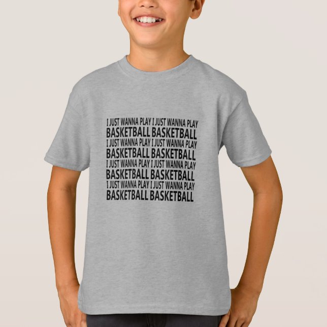 Funny sayings about baskteball player T-Shirt (Front)