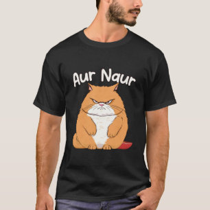 Funny Sayings AUR Naur Cat Sarcasm Oh No Aussie Ac T-Shirt