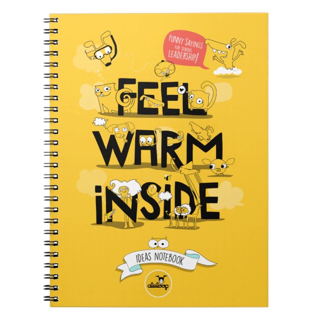 Funny Sayings for Serious Leaders Notebook (Front)