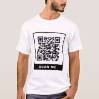 Funny Scan Me QR-Code T-Shirt