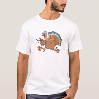 funny scared turkey T-Shirt