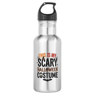 Funny Scary Halloween Costume Vintage Shirt Design 532 Ml Water Bottle