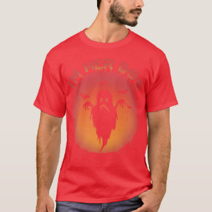 Funny Scary Halloween I'M HER BOO to His Witch  T-Shirt