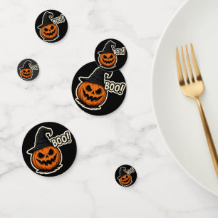 Funny & Scary Halloween Sticker  Confetti