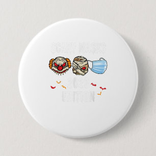 Funny Scary Masks  2020 Edition Halloween 7.5 Cm Round Badge