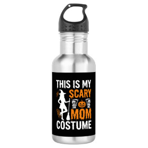 Funny Scary Mum Costume Halloween Witch 532 Ml Water Bottle